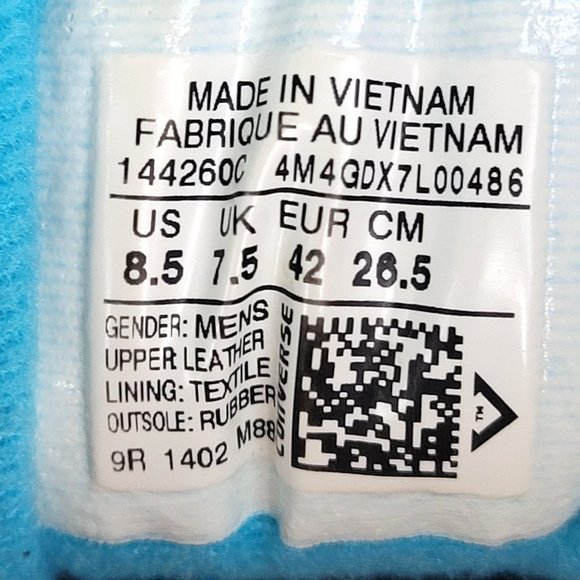 Converse Aero Jam Charlotte Hornets Men's Basketball Shoes 144260C US Size 8.5 - Picture 8 of 8